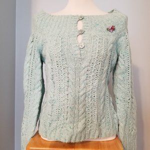 American Eagle Seafoam Sweater - Large